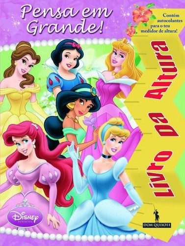 Pensar em Grande - Livro da Altura  - DISNEY