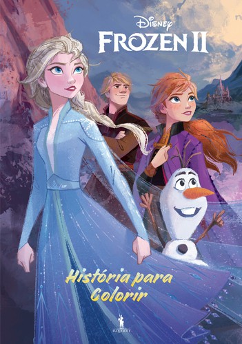 Frozen II - História Para Colorir - DISNEY Frozen II - História Para Colorir - DISNEY