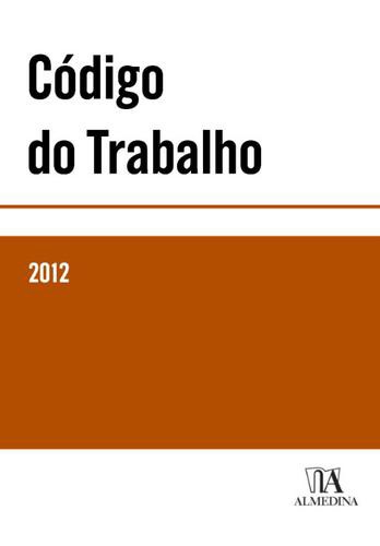 Código do Trabalho - eBook - ALMEDINA