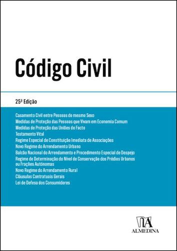 Código Civil - Edição de Bolso - ALMEDINA Código Civil - Edição de Bolso - ALMEDINA