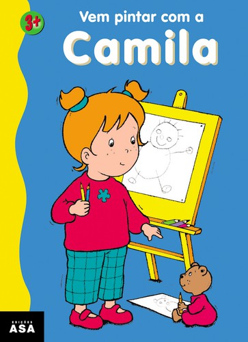 Vem Pintar Com Camila - 3 (Azul) - DELVAUX, NANCY