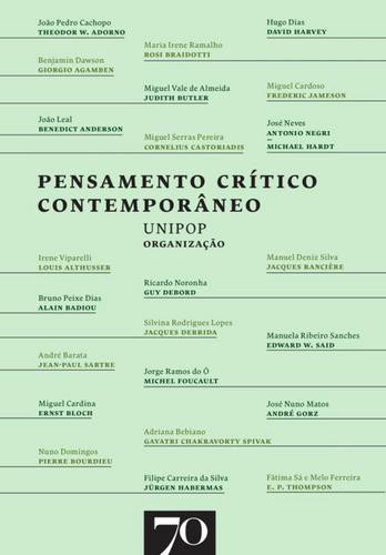 Pensamento Crítico Contemporâneo - eBook - UNIPOP