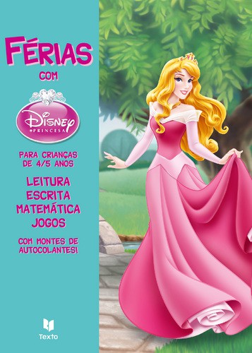 Férias com Princesas - Para Crianças de 4/5 Anos - DISNEY