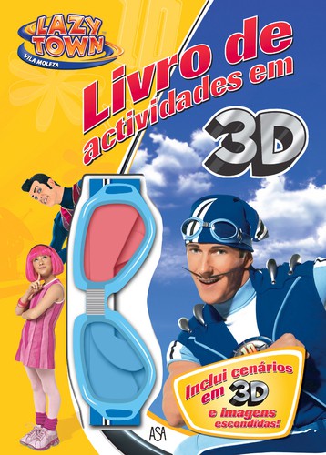 Lazy Town - Livro De Actividades 3D - TOWN, LAZY