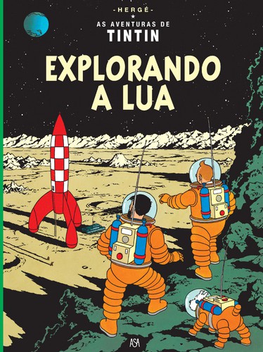 Explorando a Lua - HERGÉ