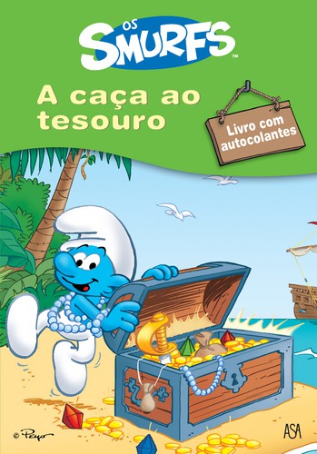 A Caça Ao Tesouro - Livro Com Autocolantes - PEYO