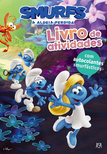 Smurfs, Aldeia Perdida - Livro Atividades - PEYO