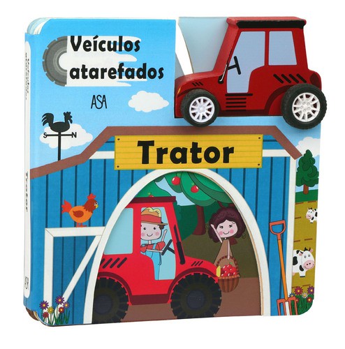 Veículos Atarefados - Trator - GLOBE PUBLISHING