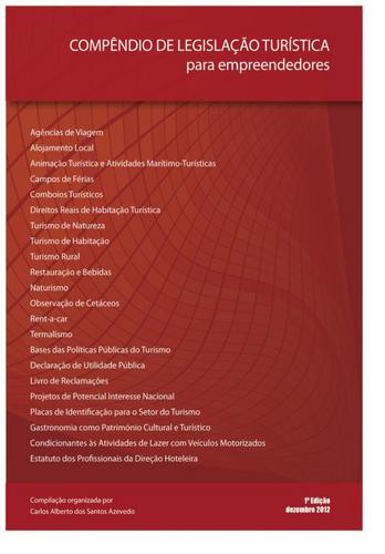 Compêndio de Legislação Turística Para Empreendedores - eBook - AZEVEDO, CARLOS